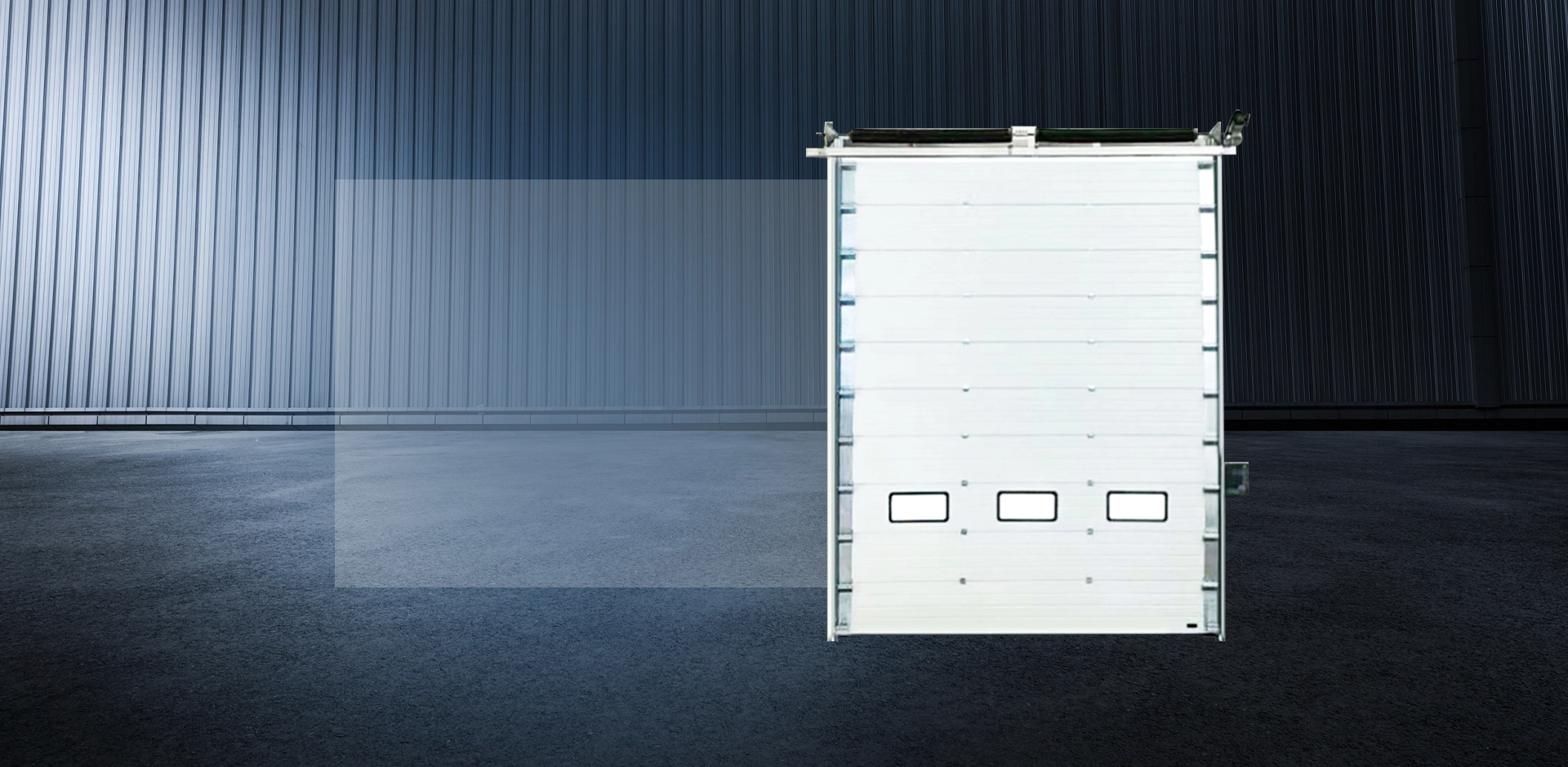 Промышленные секционные ворота