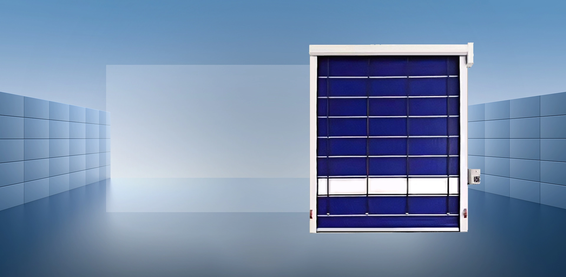 Анбейсин Быстрые складные ворота | Для широких проемов и высокочастотных логистических сценариев